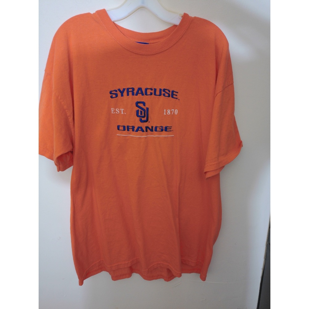Cadre Athletic Syracuse Orange T-Shirt Mens XL Orange Vtg Inspo NCAA Collegiate